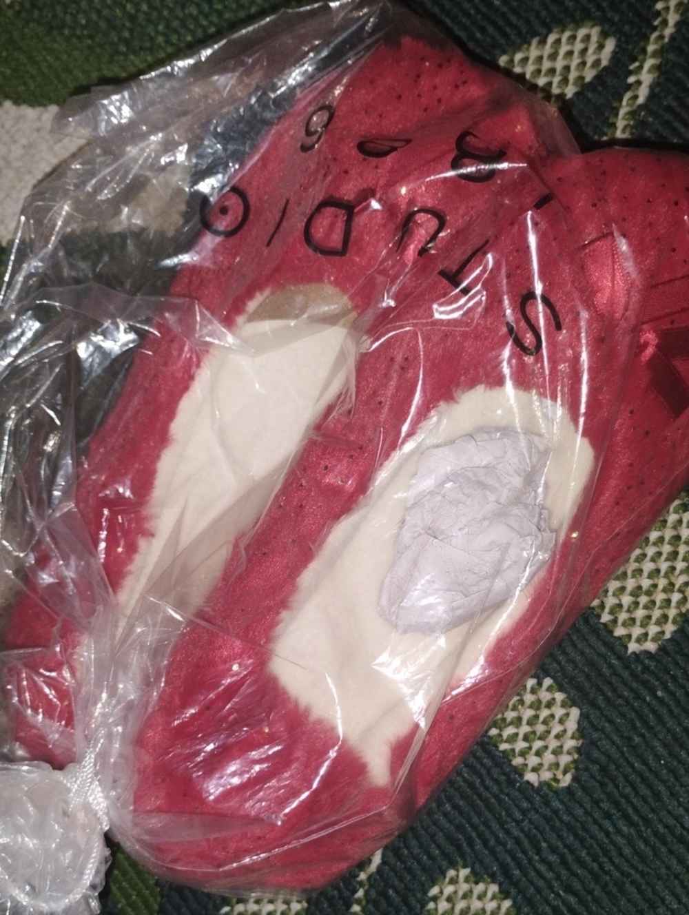 Red Women's House Slippers